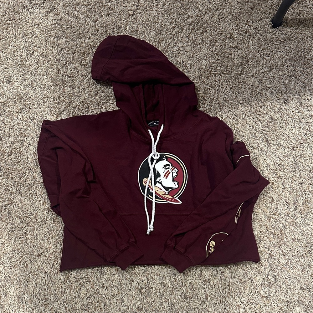 Maroon Florida State University (FSU) Hoodie with Logo